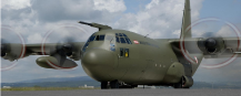 C-130 Hercules military transport aircraft